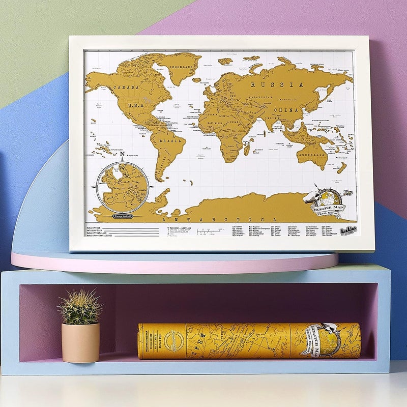 Luckies Scratch Map - Travel Edition - Image 5